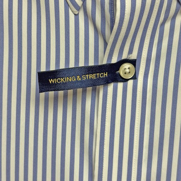 Polo Ralph Lauren Classic Fit Performance Striped Button Down Shirt - Picture 9 of 10